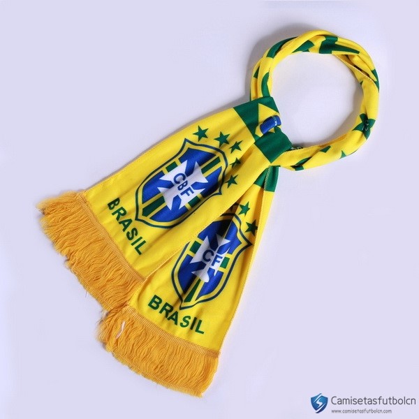 Bufanda Brasil Tejidas Amarillo